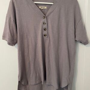 Madewell Lavender Short Sleeve Tee